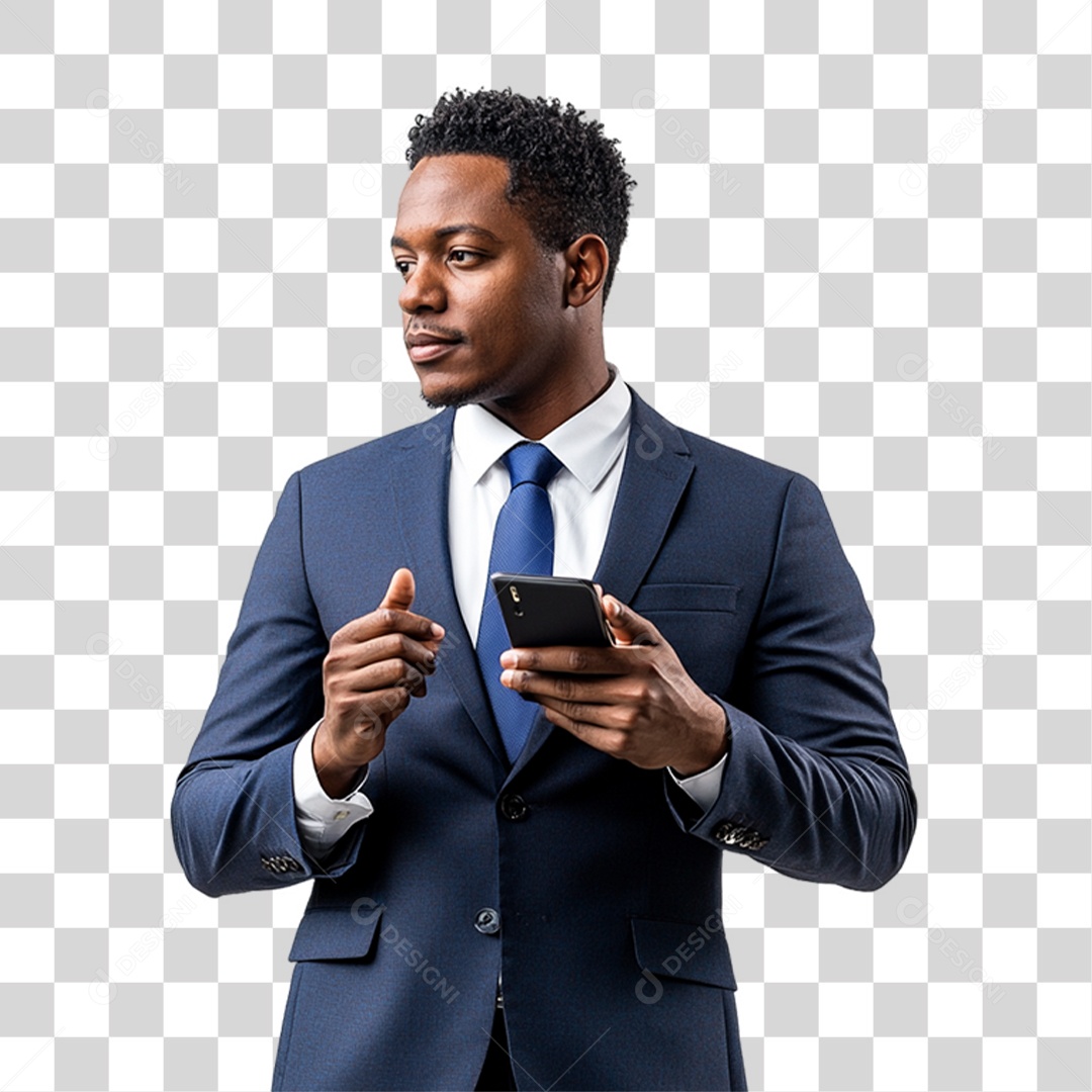 Homem Empresário PNG Transparente