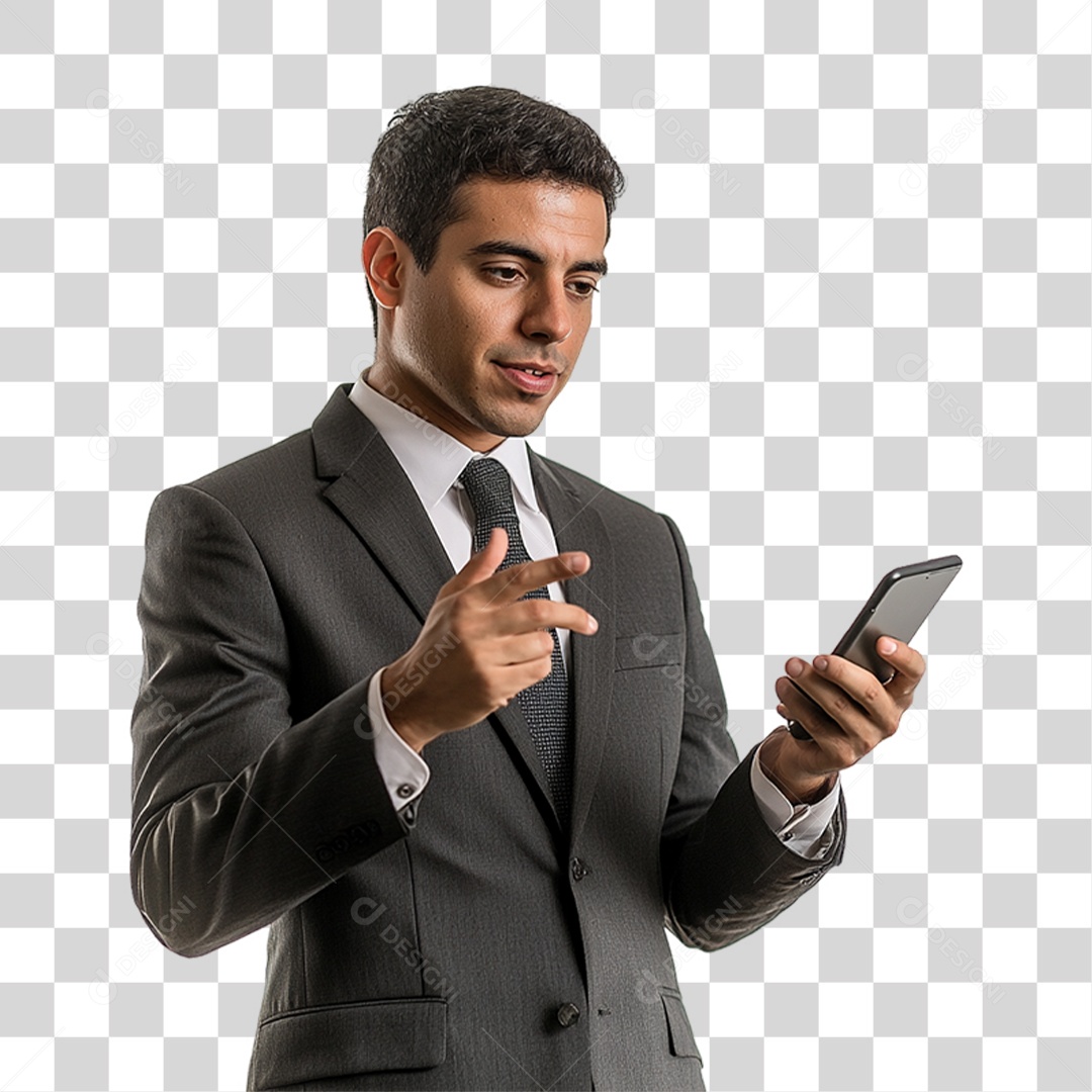 Homem Empresário PNG Transparente