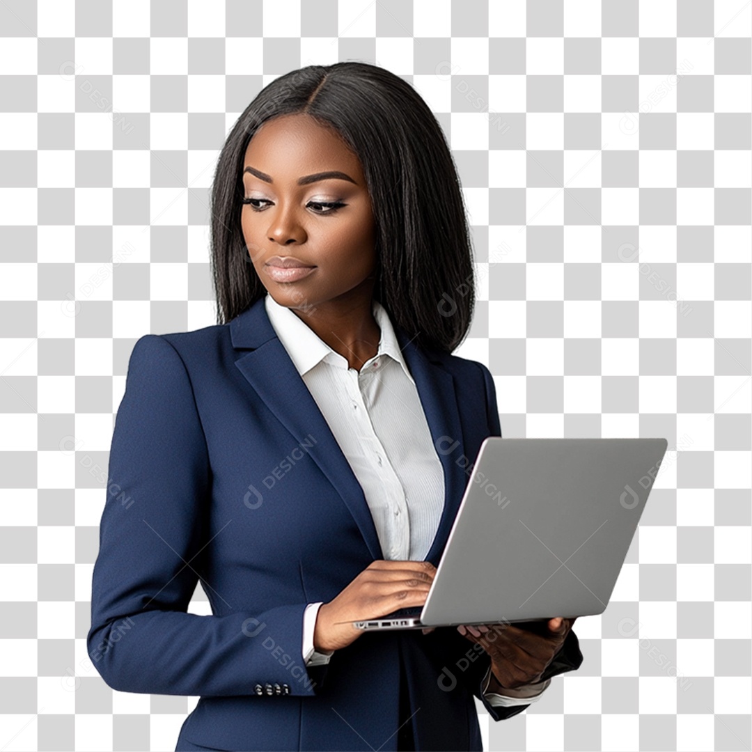 Mulher Empresária PNG Transparente