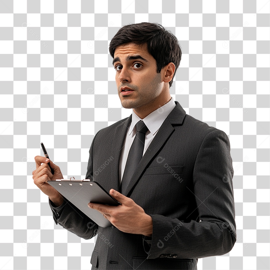 Homem Empresário PNG Transparente