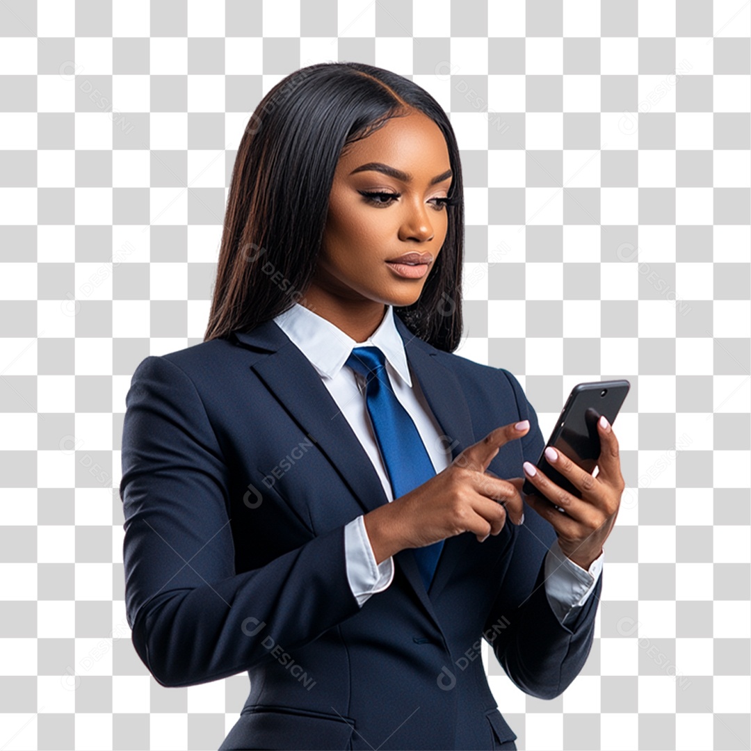 Mulher Empresária PNG Transparente