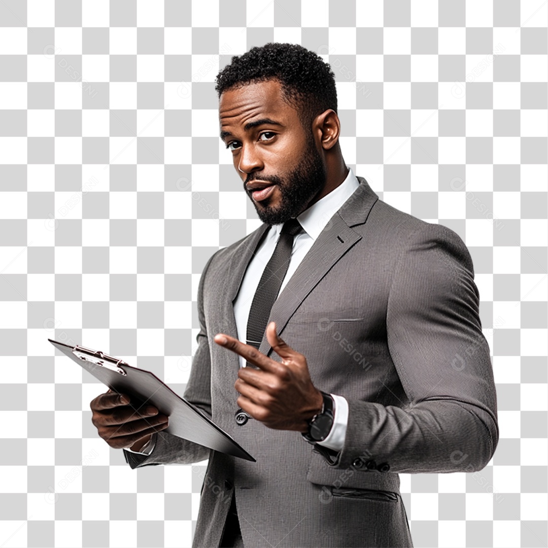 Homem Empresário PNG Transparente