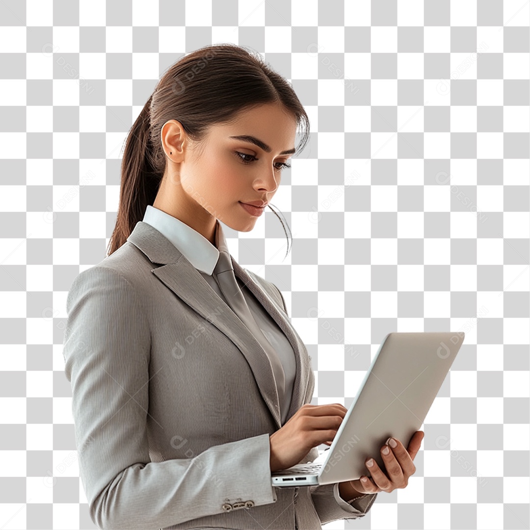 Mulher Empresária PNG Transparente