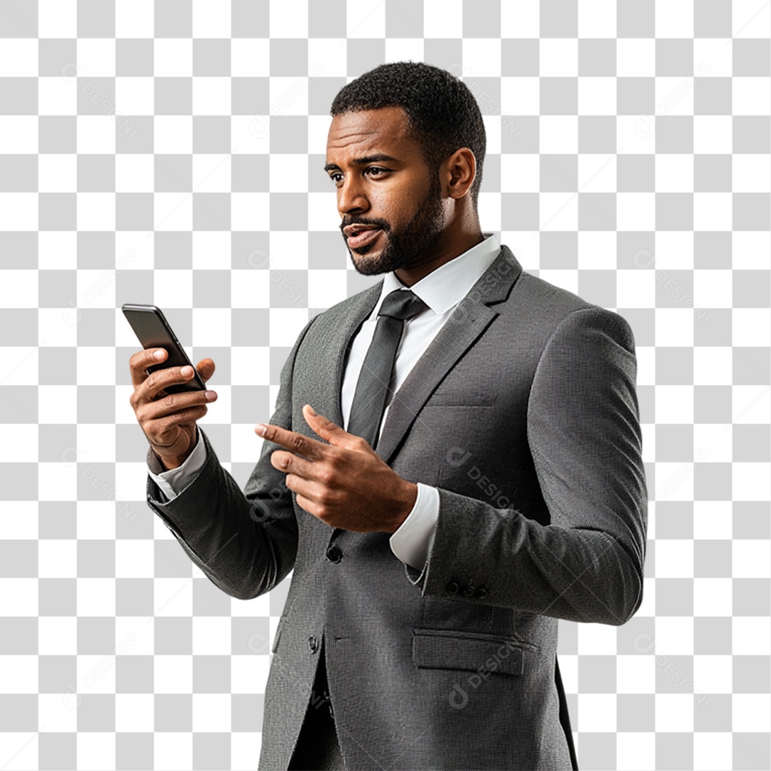 Homem Empresário PNG Transparente