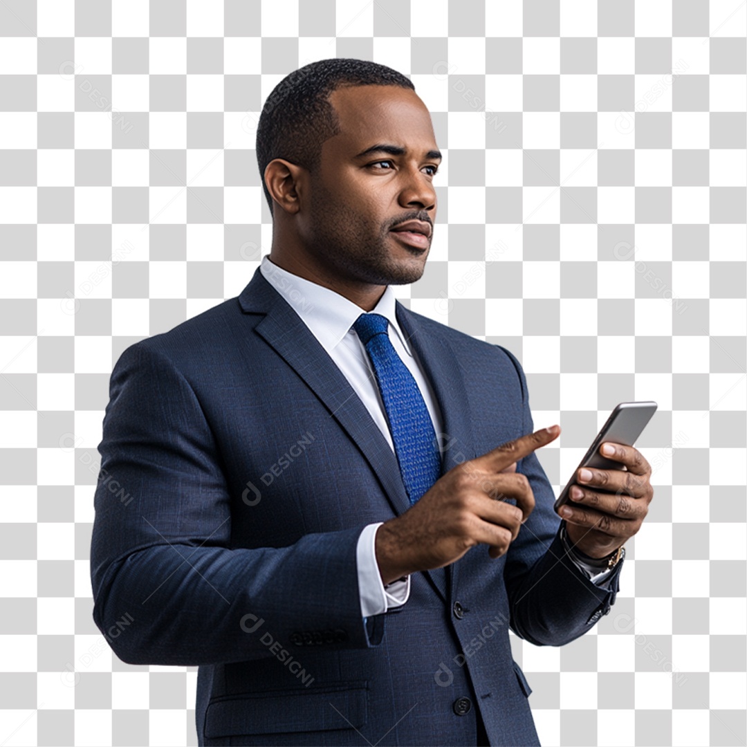 Homem Empresário PNG Transparente