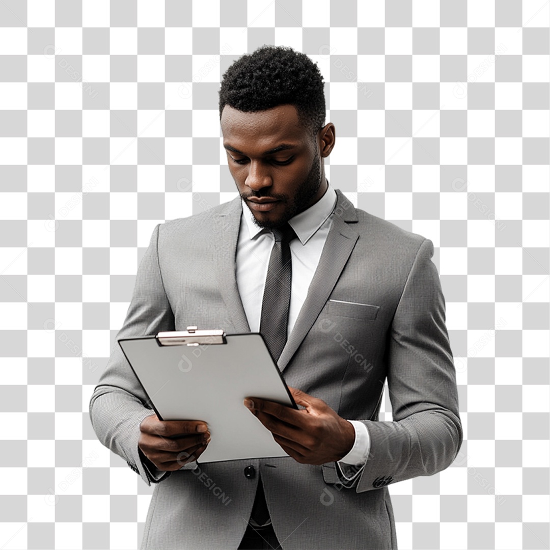 Homem Empresário PNG Transparente