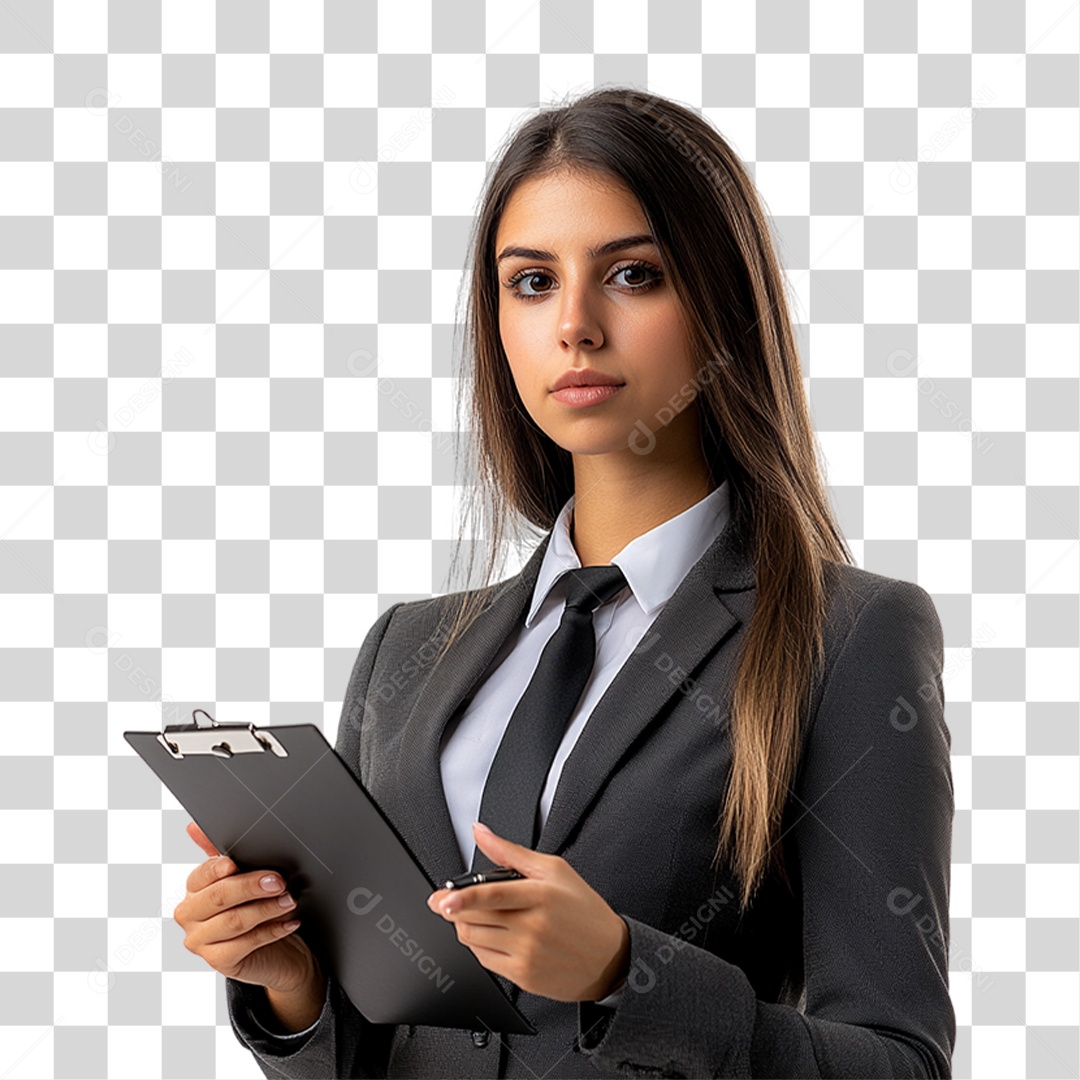 Mulher Empresária PNG Transparente