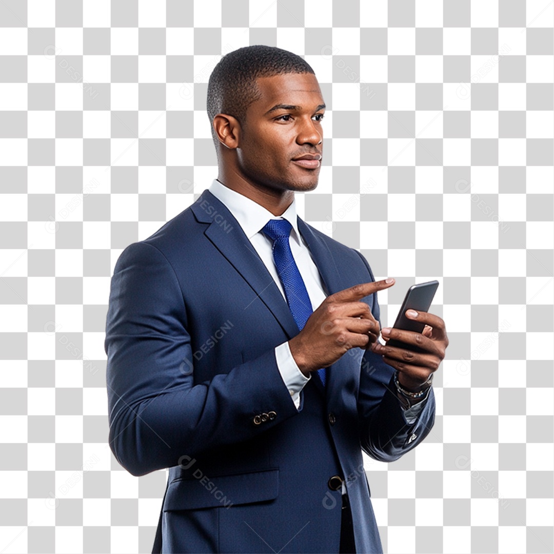 Homem Empresário PNG Transparente