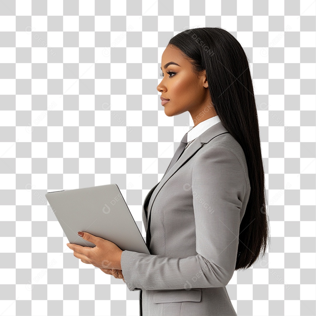 Mulher Empresária PNG Transparente