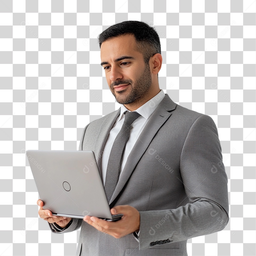 Homem Empresário PNG Transparente