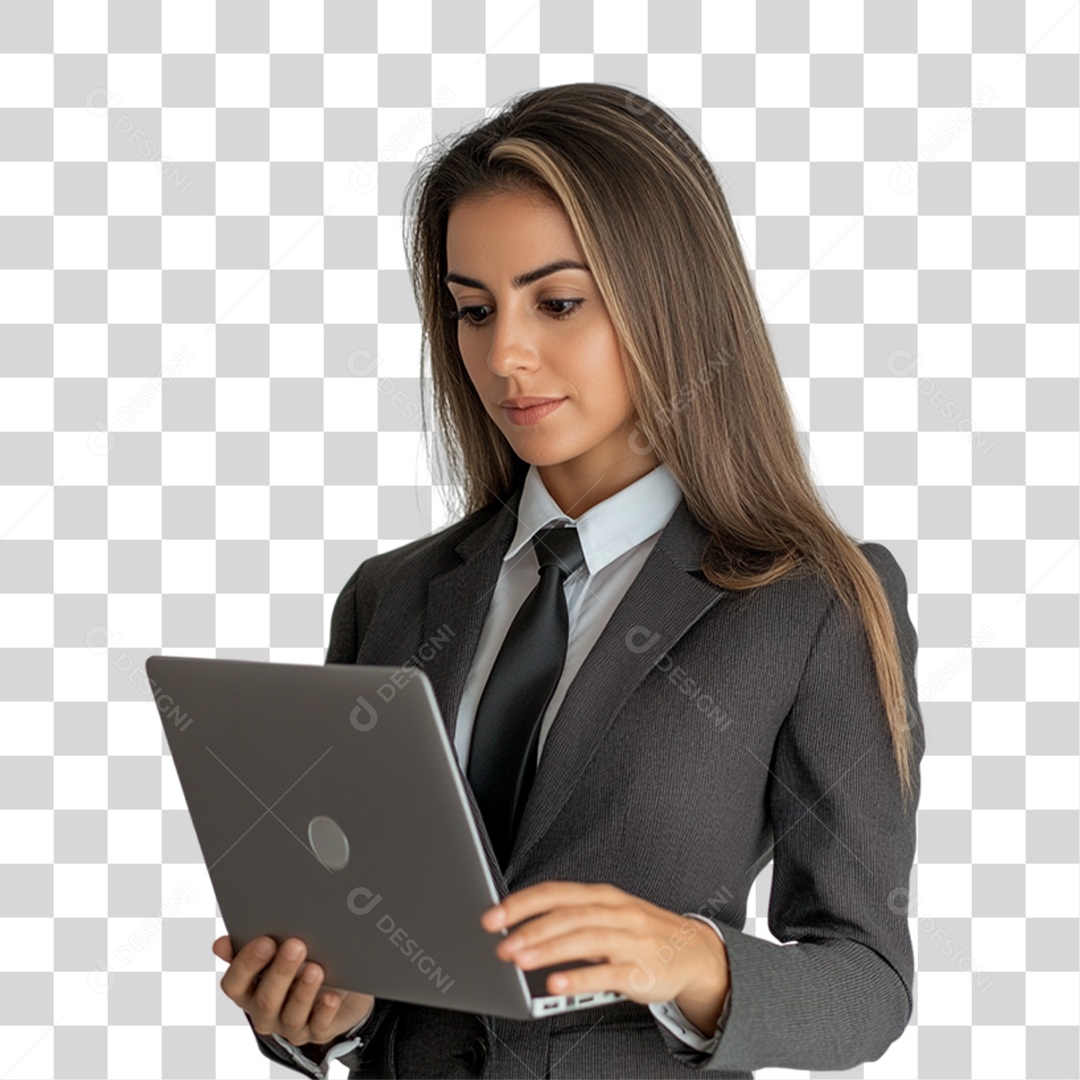 Mulher Empresária PNG Transparente