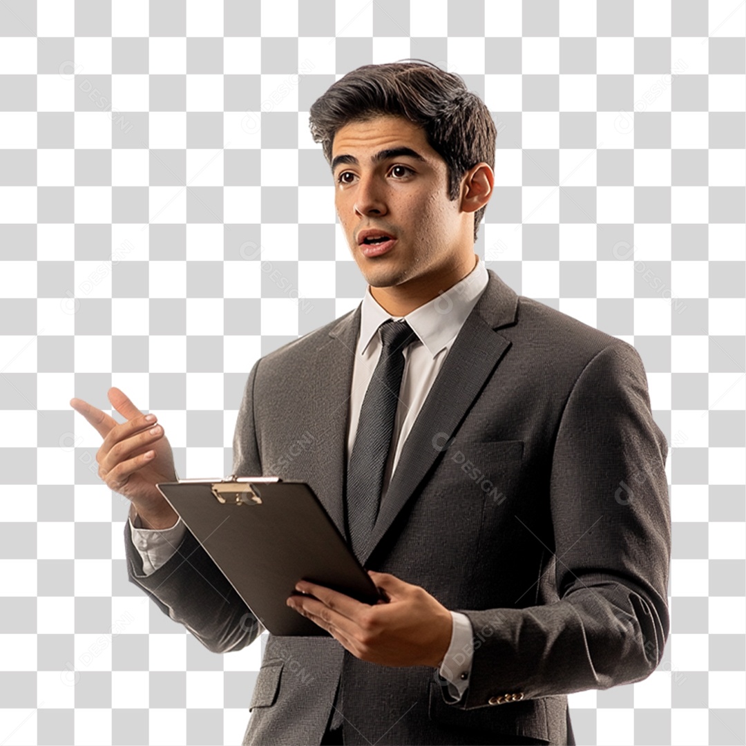 Homem Empresário PNG Transparente