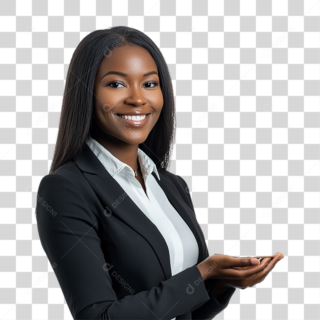 Mulher Empresária PNG Transparente