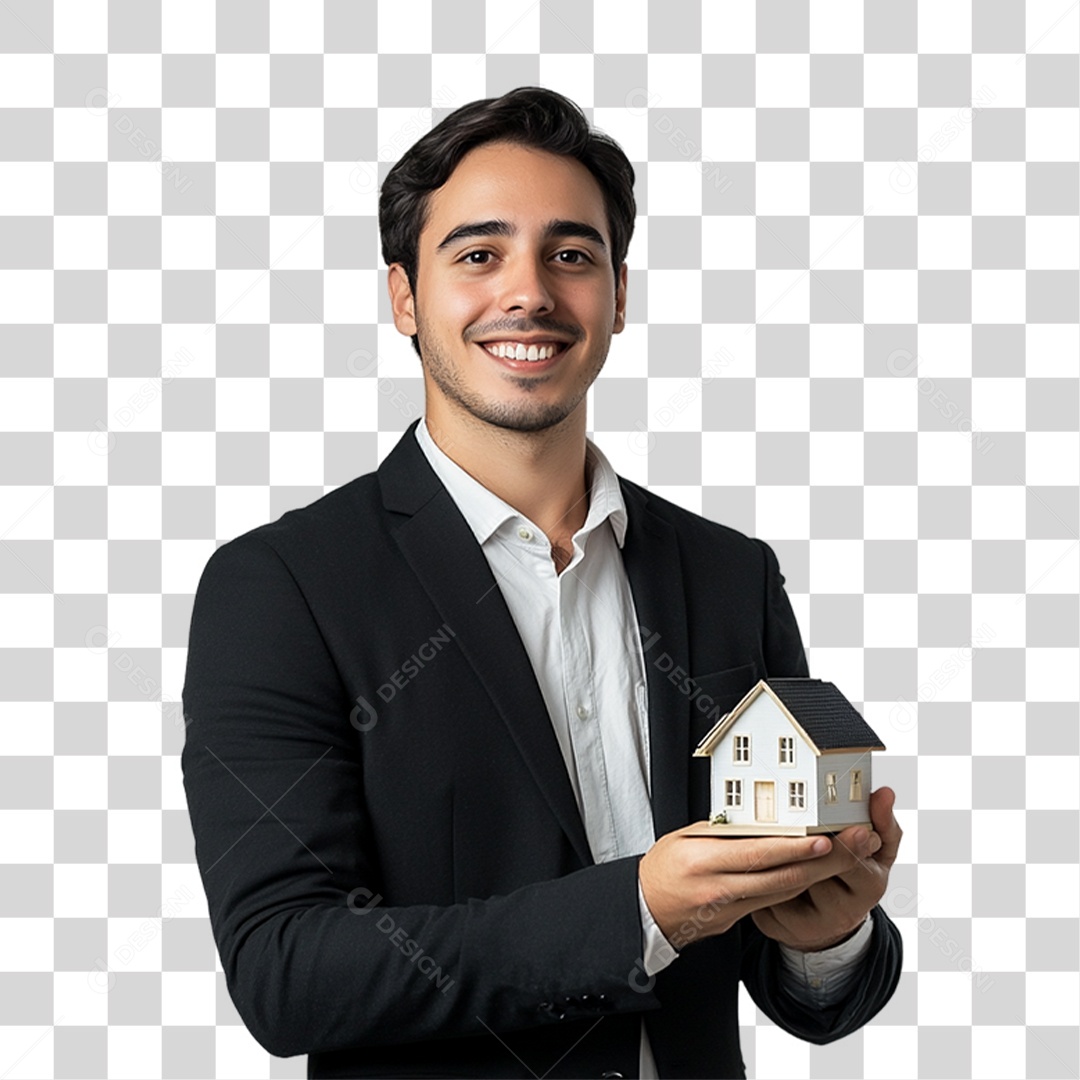 Homem Empresário PNG Transparente