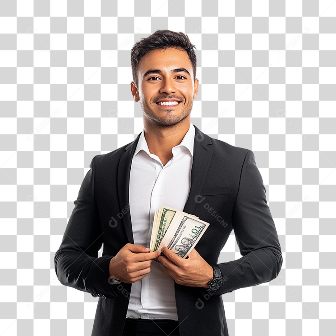 Homem Empresário PNG Transparente