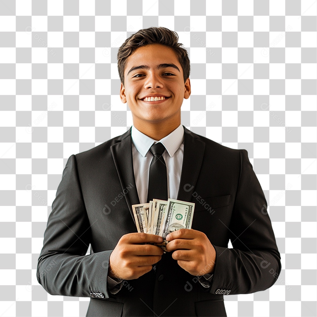 Homem Empresário PNG Transparente