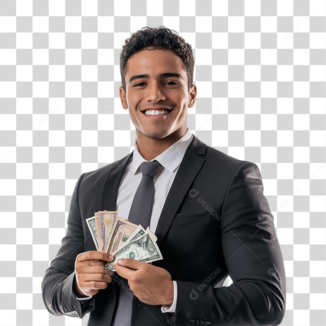 Homem Empresário PNG Transparente