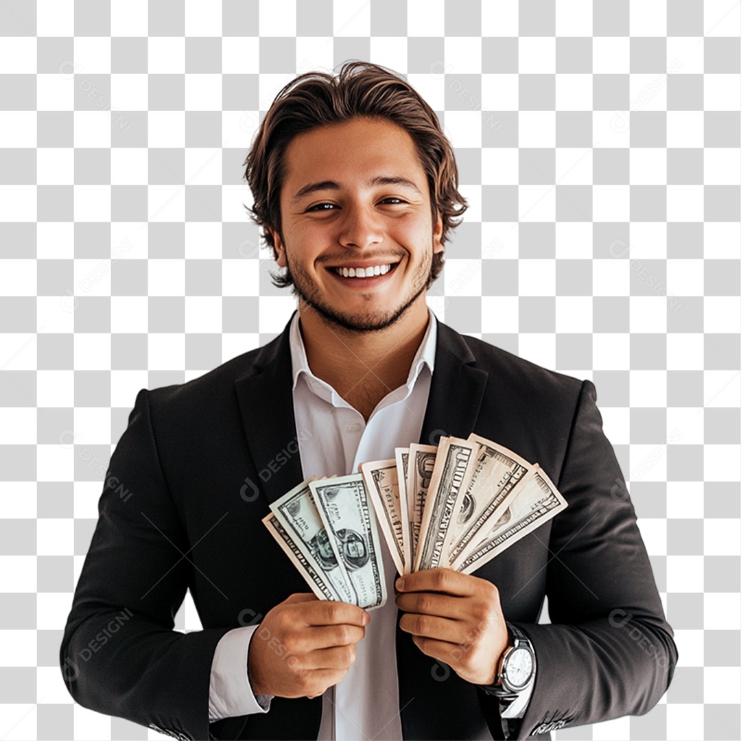 Homem Empresário PNG Transparente