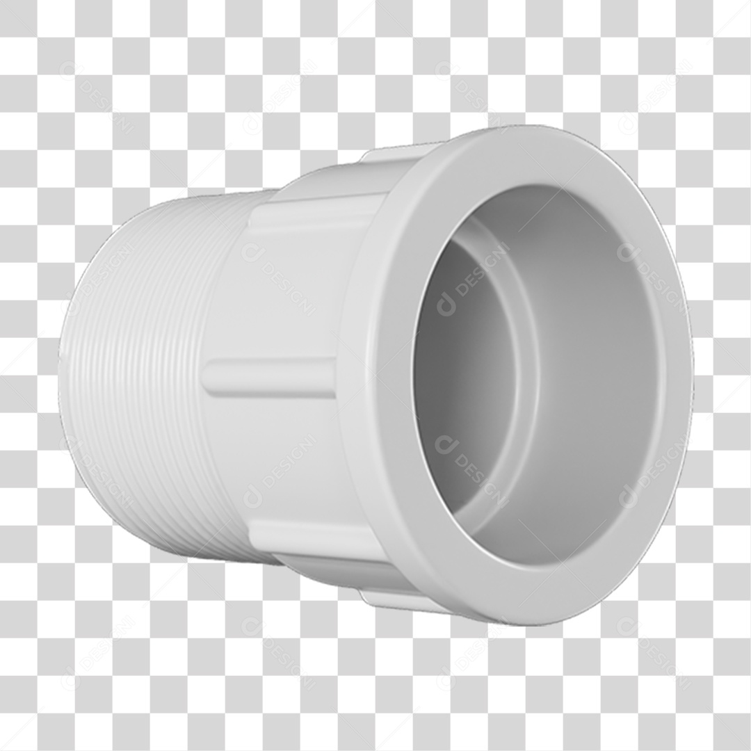 Adaptador Curto de Pvc PNG Transparente