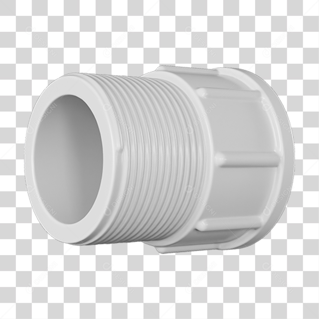 Adaptador Curto de Pvc PNG Transparente