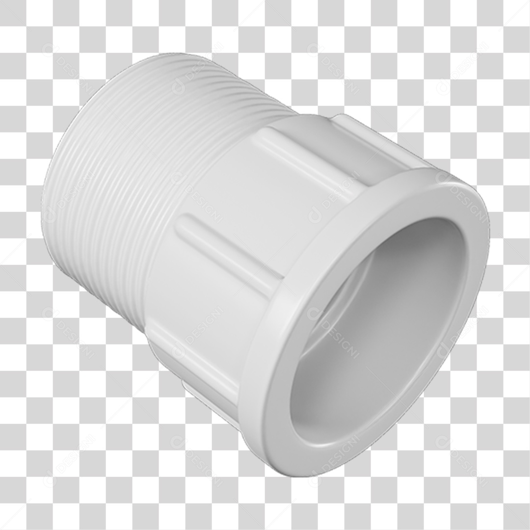 Adaptador Curto de Pvc PNG Transparente