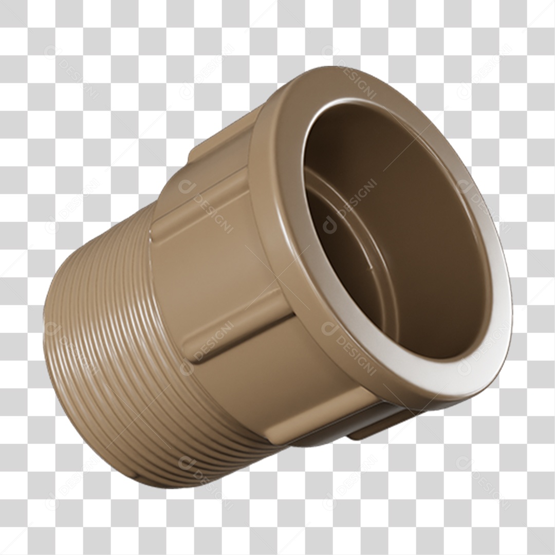 Adaptador Curto de Pvc PNG Transparente