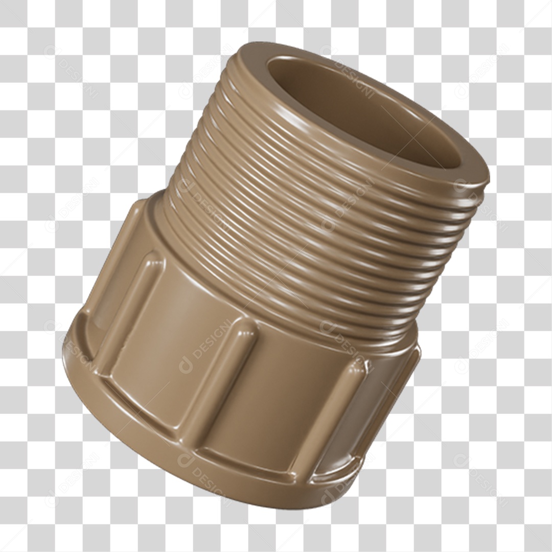 Adaptador Curto de Pvc PNG Transparente