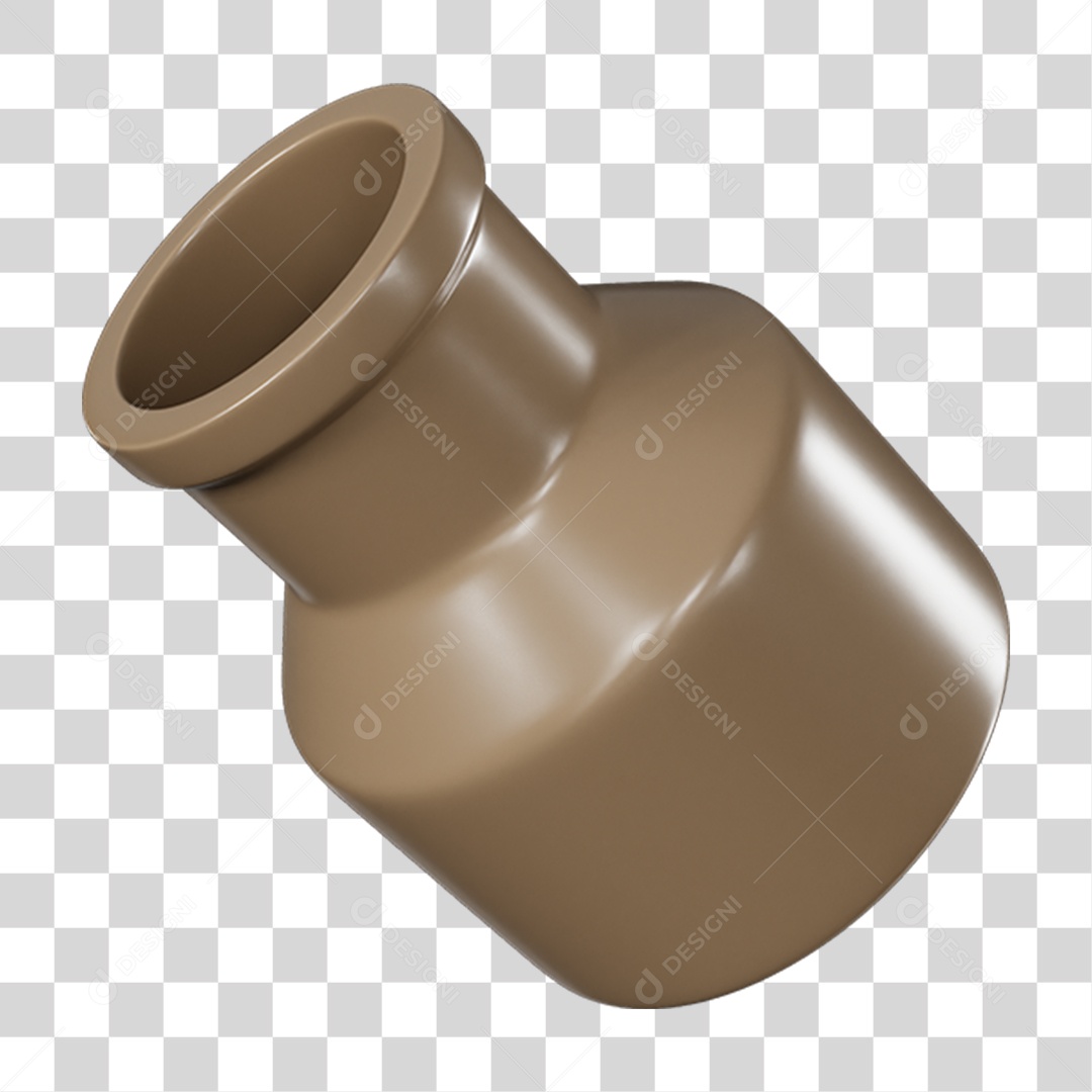 Bucha de Redução Soldável Pvc PNG Transparente