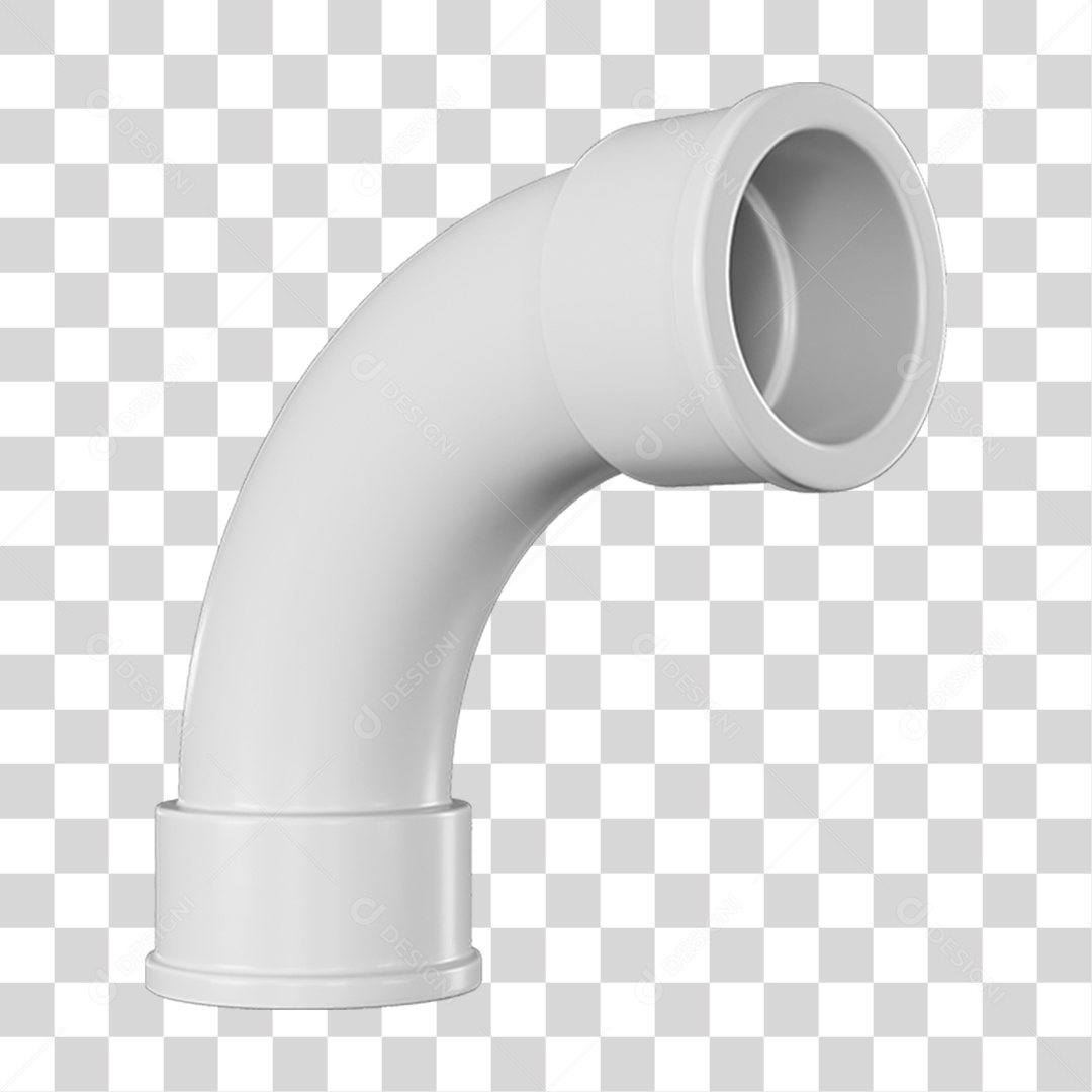 Curva Longa de Pvc PNG Transparente