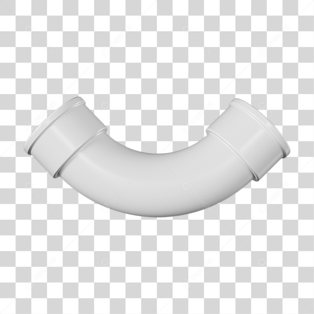 Curva Longa de Pvc PNG Transparente