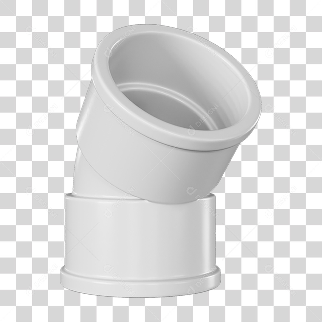 Joelho de Cano Pvc PNG Transparente