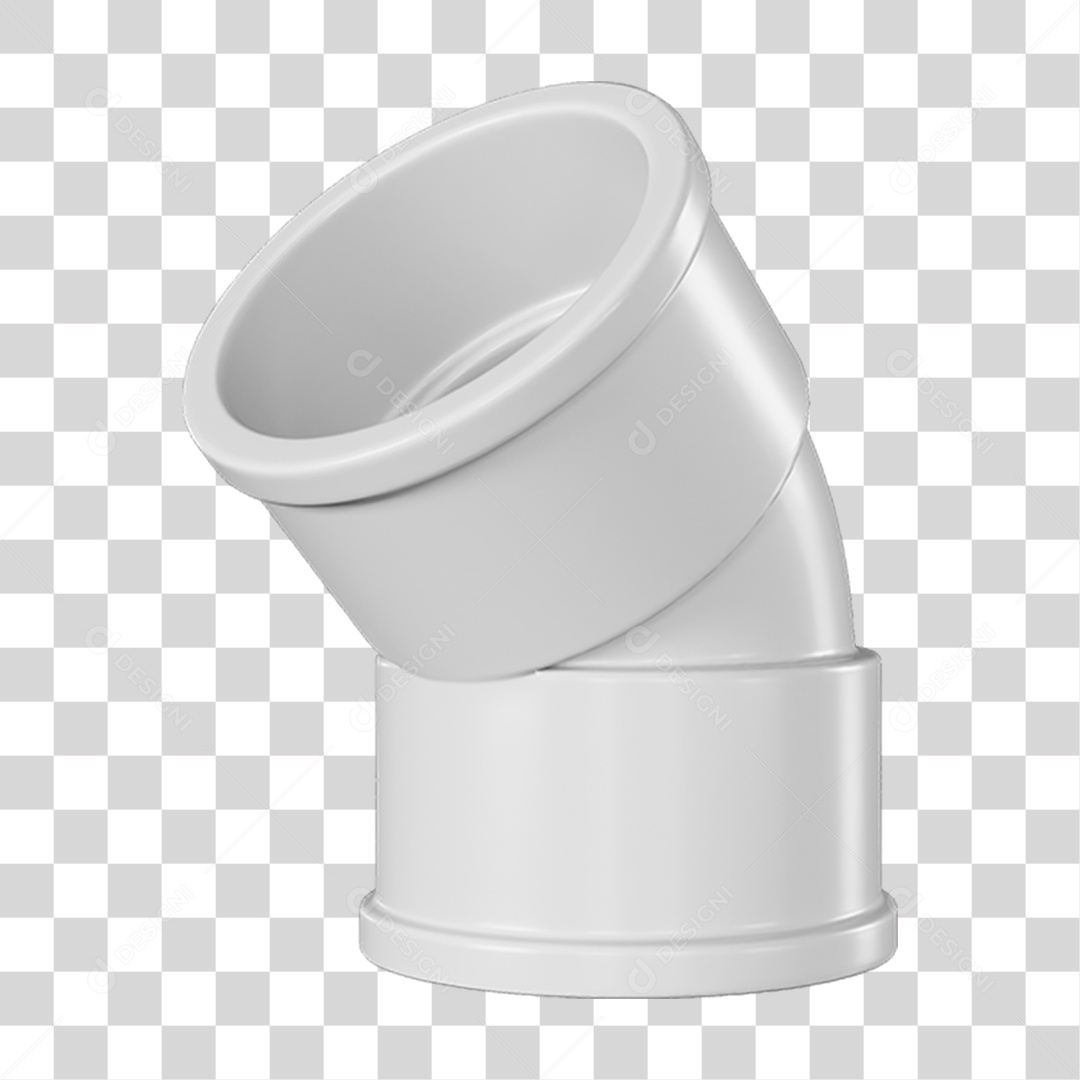 Joelho de Cano Pvc PNG Transparente