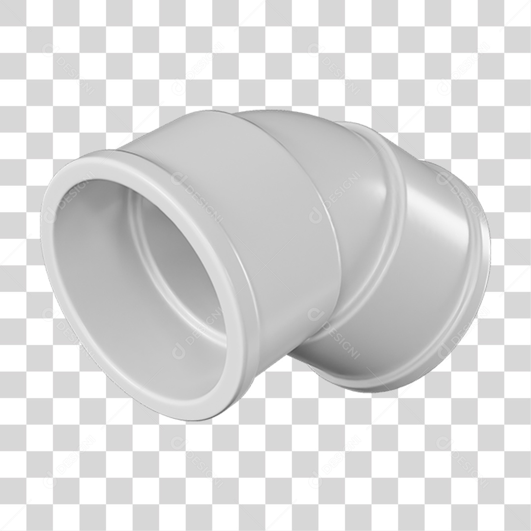 Joelho de Cano Pvc PNG Transparente