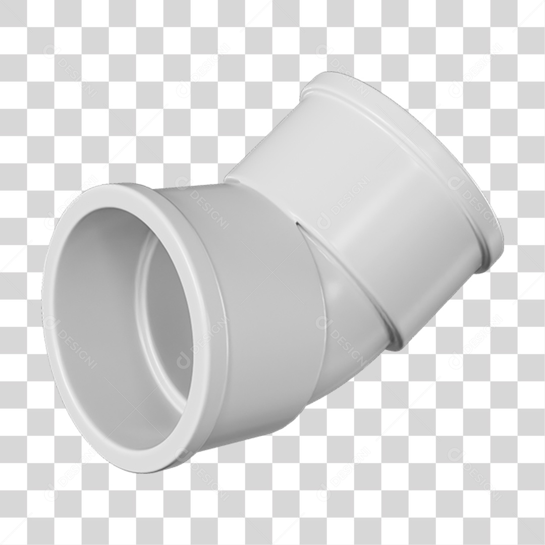 Joelho de Cano Pvc PNG Transparente