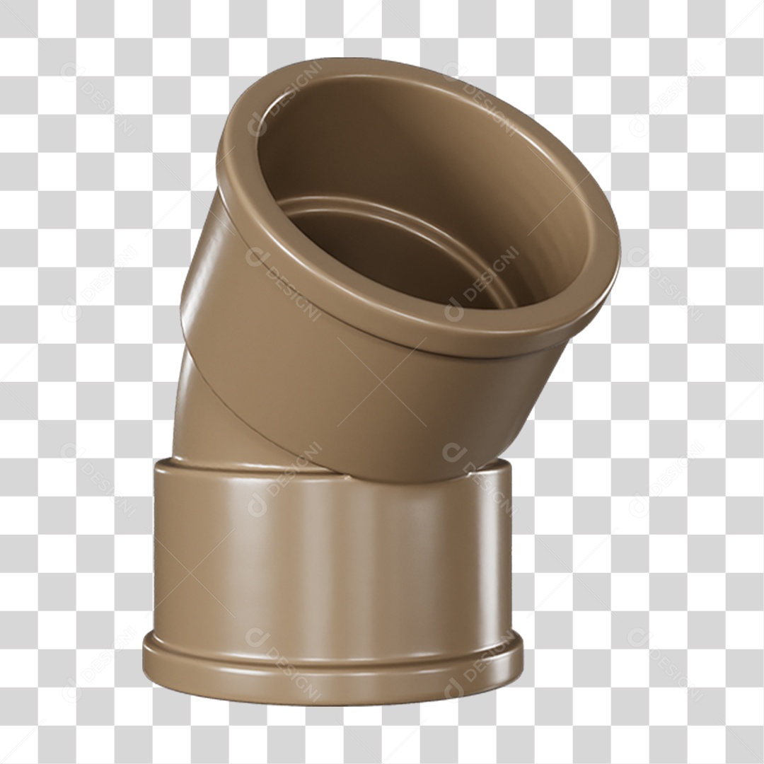 Joelho de Cano Pvc PNG Transparente