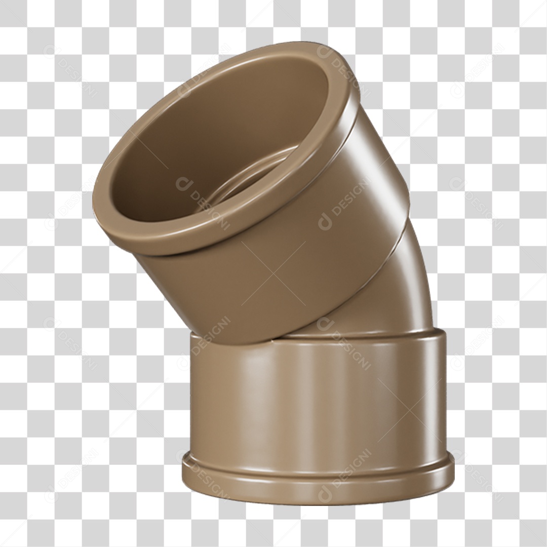 Joelho de Cano Pvc PNG Transparente