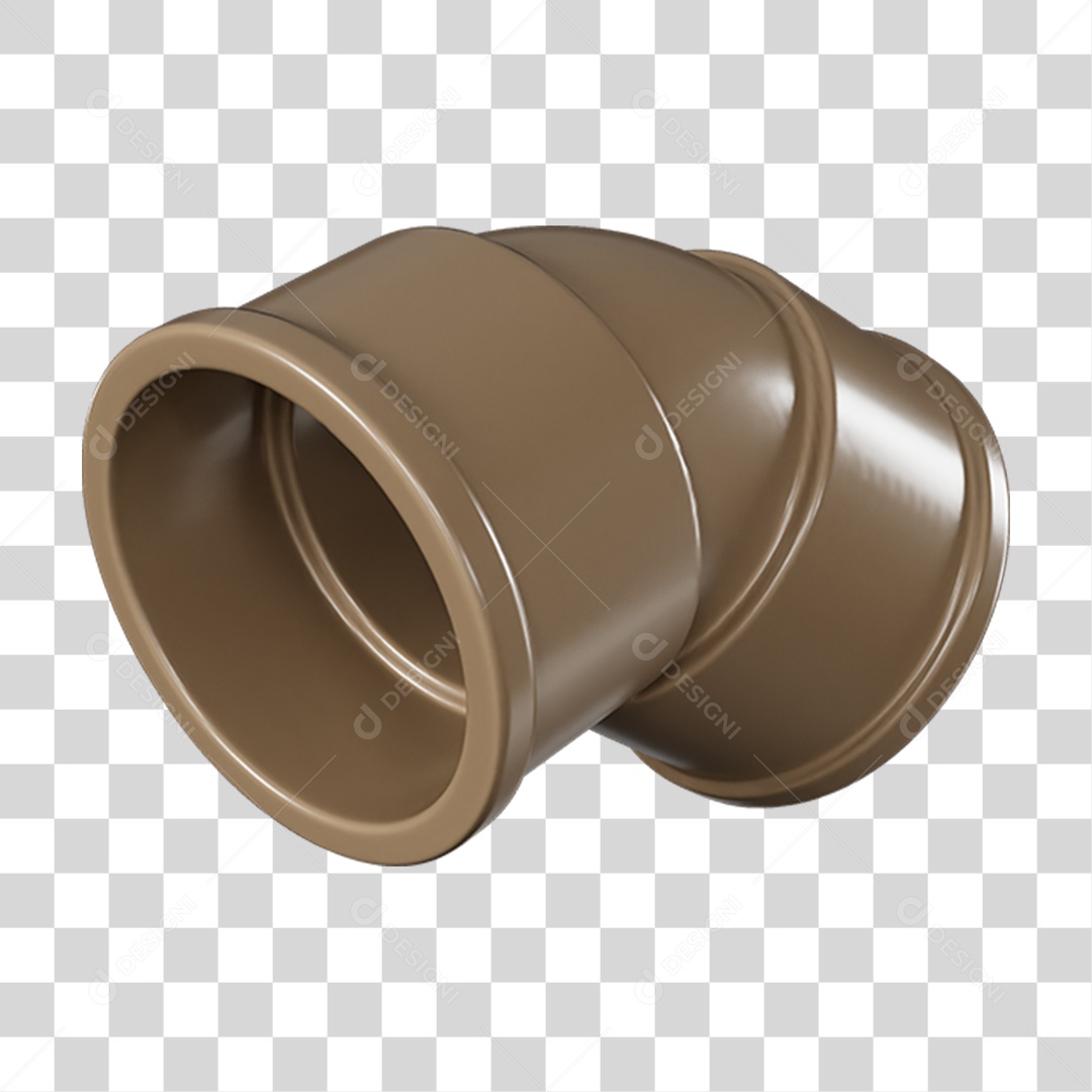 Joelho de Cano Pvc PNG Transparente