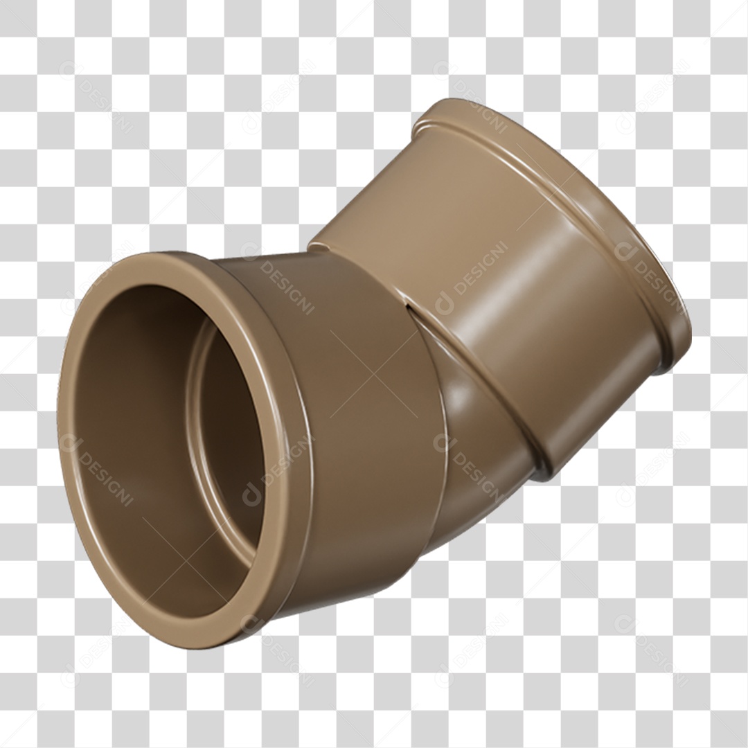 Joelho de Cano Pvc PNG Transparente
