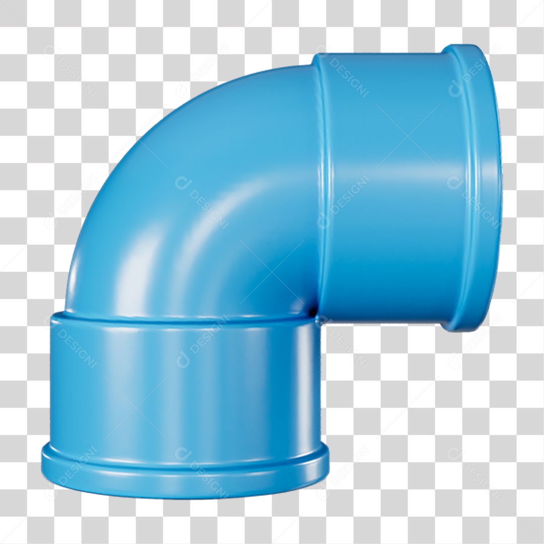 Joelho de Cano Pvc PNG Transparente
