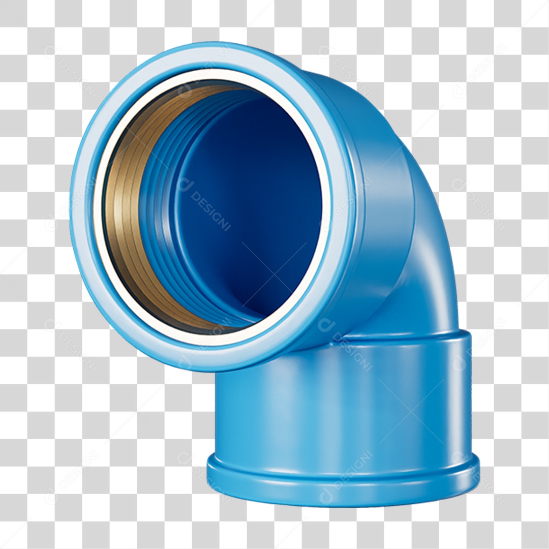 Joelho de Cano Pvc PNG Transparente