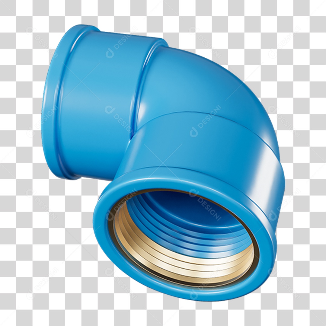 Joelho de Cano Pvc PNG Transparente