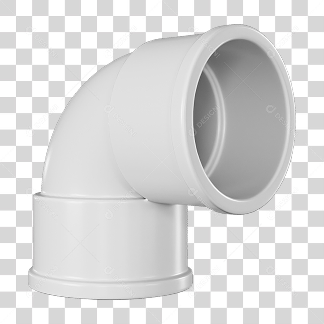 Joelho de Cano Pvc PNG Transparente