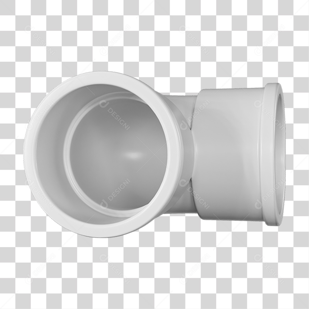 Joelho de Cano Pvc PNG Transparente