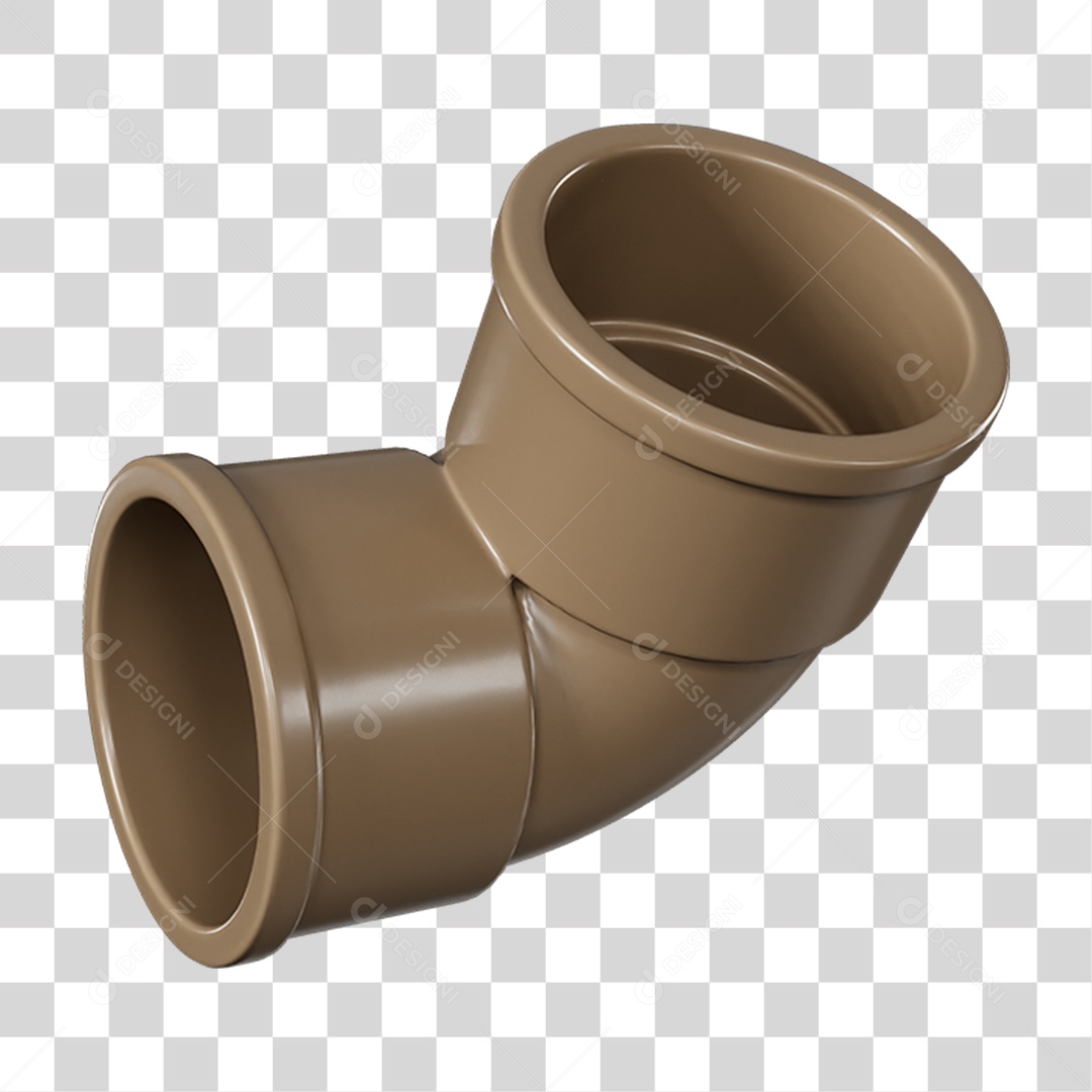 Joelho de Cano Pvc PNG Transparente