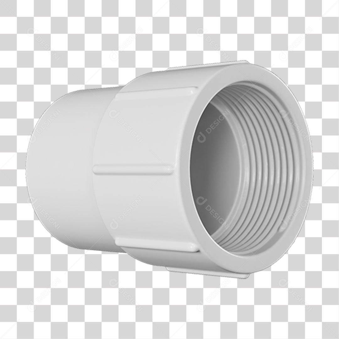 Luva Lr de Cano Pvc PNG Transparente