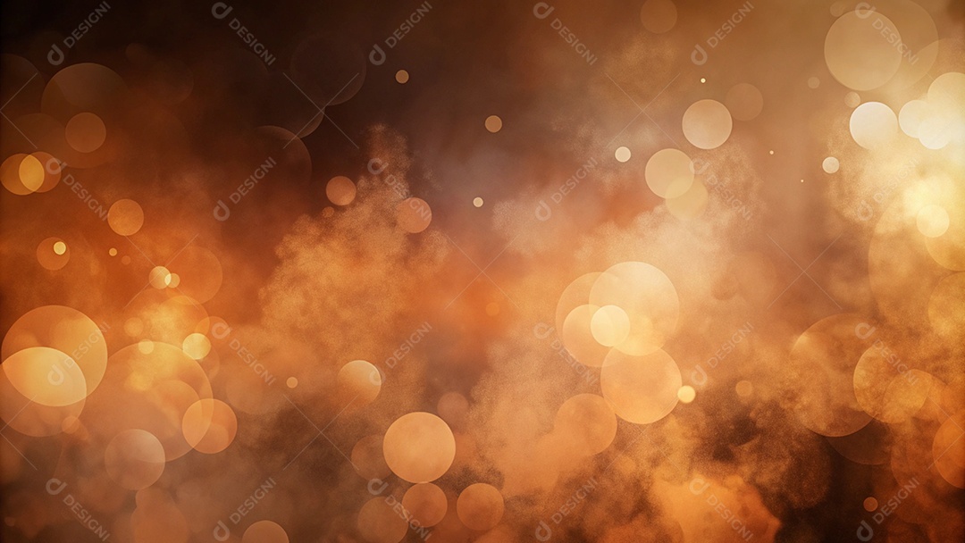 Fundo de papel de parede bolas desfocada marrom