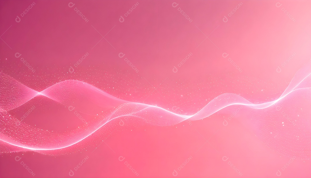 Ponto de ponto abstrato conecta-se com linha gradiente e design de linha de onda intrincado estético, rede social de internacionalização ou conceito de tecnologia de conexão de big data de negócios