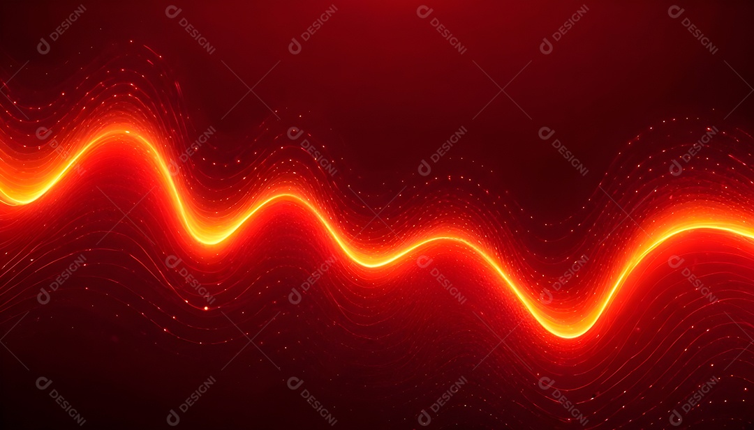 Ponto de ponto abstrato conecta-se com linha gradiente e design de linha de onda intrincado estético, rede social de internacionalização ou conceito de tecnologia de conexão de big data de negócios