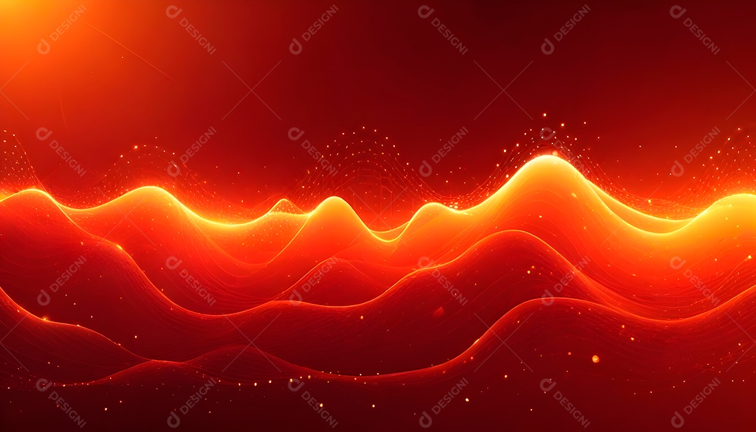 Ponto de ponto abstrato conecta-se com linha de gradiente e design de linha de onda intrincada estética rede social de internacionalização ou conceito de tecnologia de conexão de big data de negócios