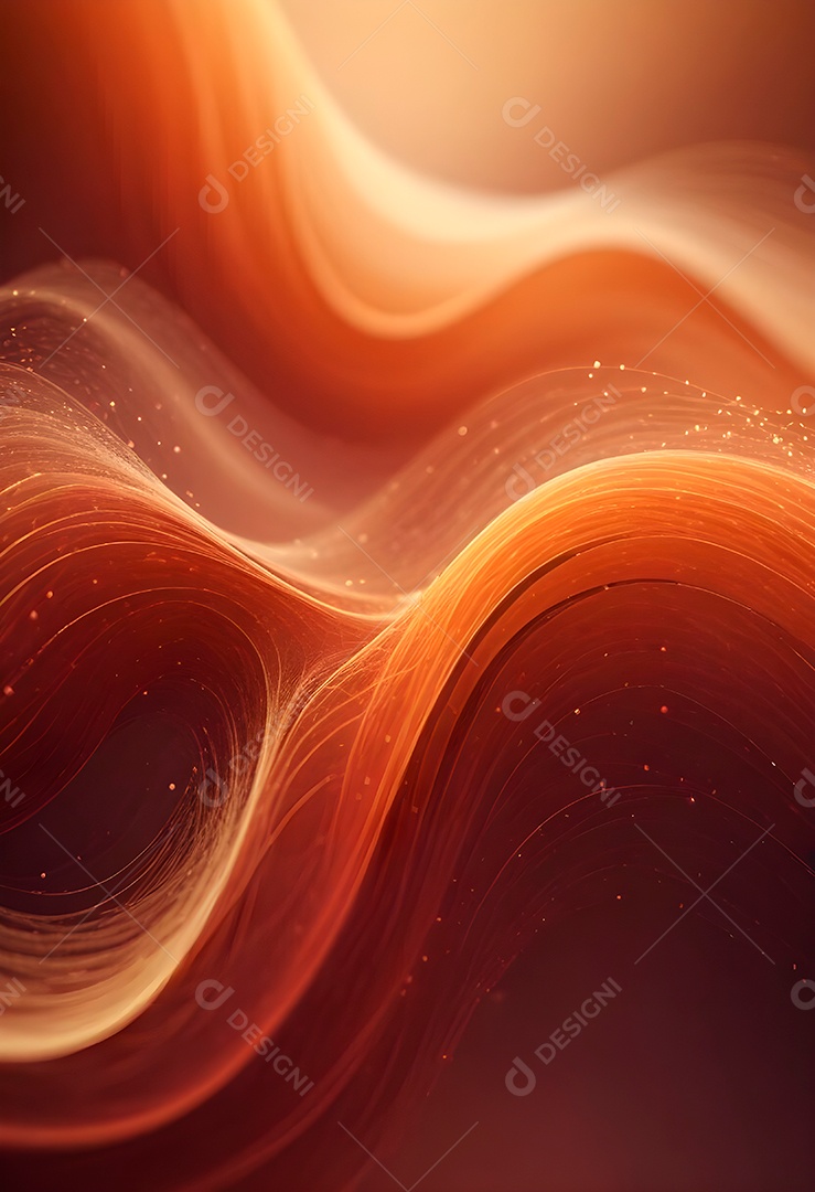 Ponto de ponto abstrato conecta-se com linha de gradiente e design de linha de onda intrincada estética rede social de internacionalização ou conceito de tecnologia de conexão de big data de negócios